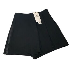 Zara Elegant Black Skorts